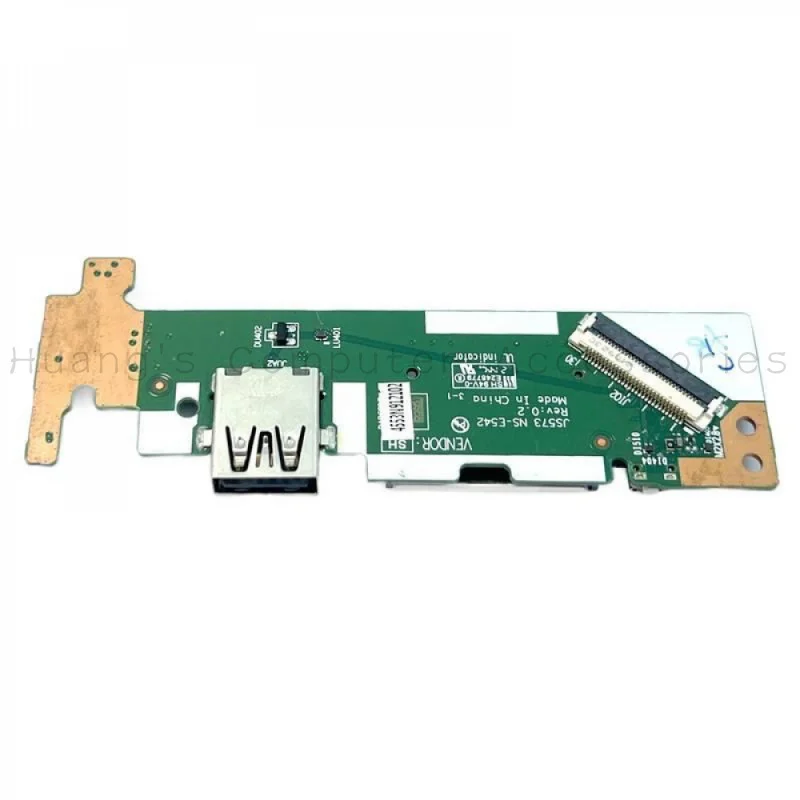 Фото Оригинальная USB-плата SS+ 5C50S25361 NS-E332 JS576 для ноутбука Lenovo IdeaPad 1 15IAU7 82QD, запасная часть №3