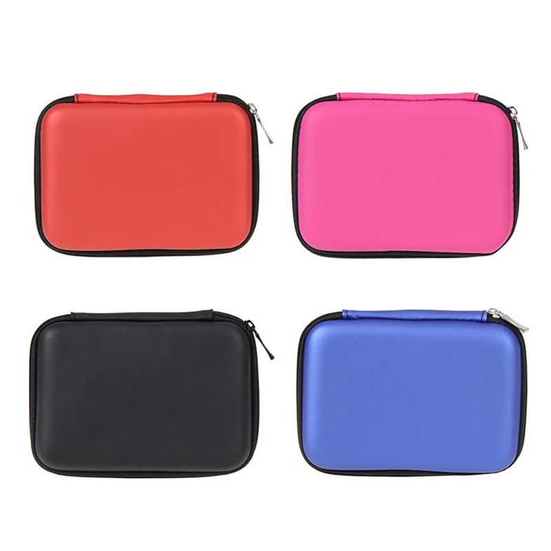 

2.5" HDD Storage Bag Hard Drive Disk Hard Case SSD Solid State Disk Protection Case For External 2.5-inch Hard Disk Package