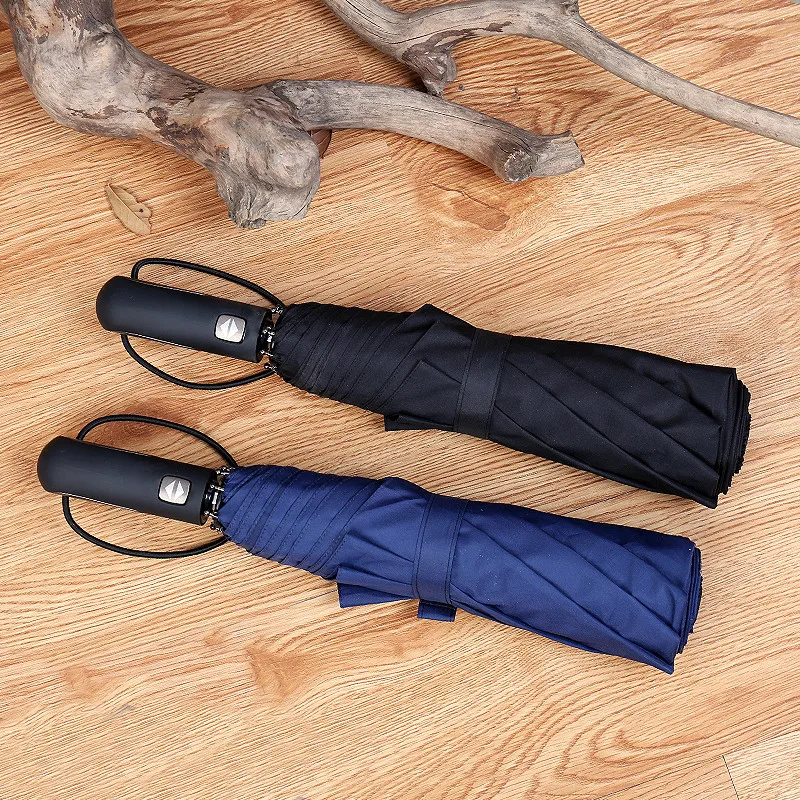 

Large Full-automatic Business Folding Umbrella for Men and Women Business Sunny and Rainy Umbrella Guarda Chuva Paraguas