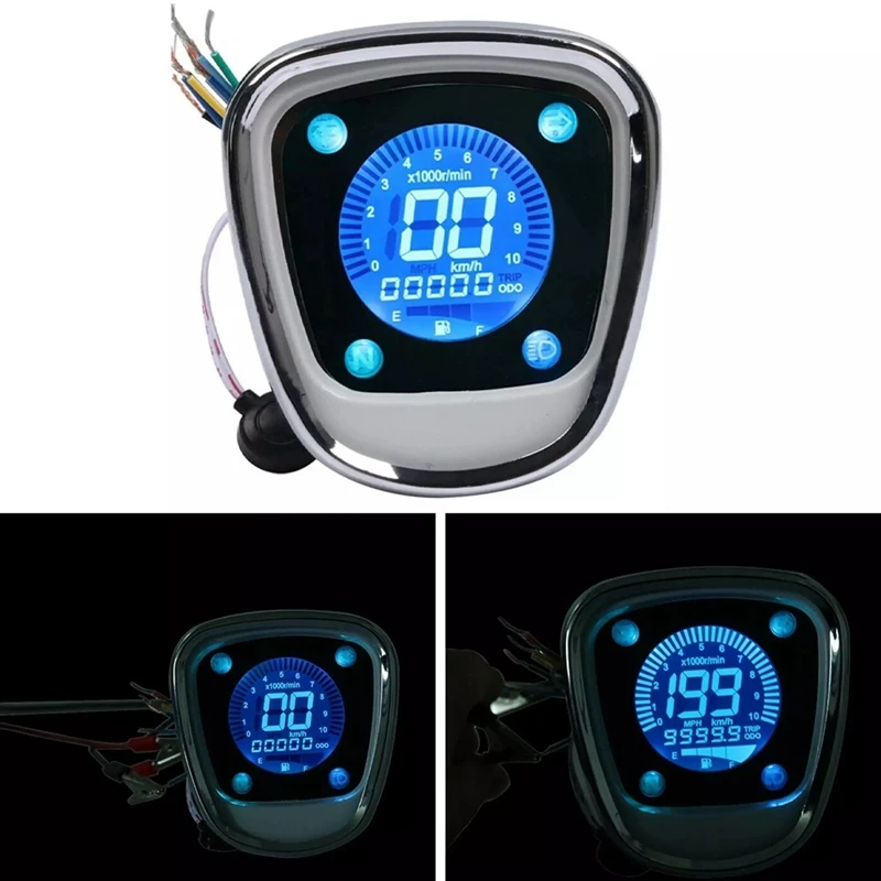 

Motorcycle LCD Digital Meter Rpm Odometer Speedometer Assy for Honda C50 C70 C90 PASSPORT Cub 70 90 C70