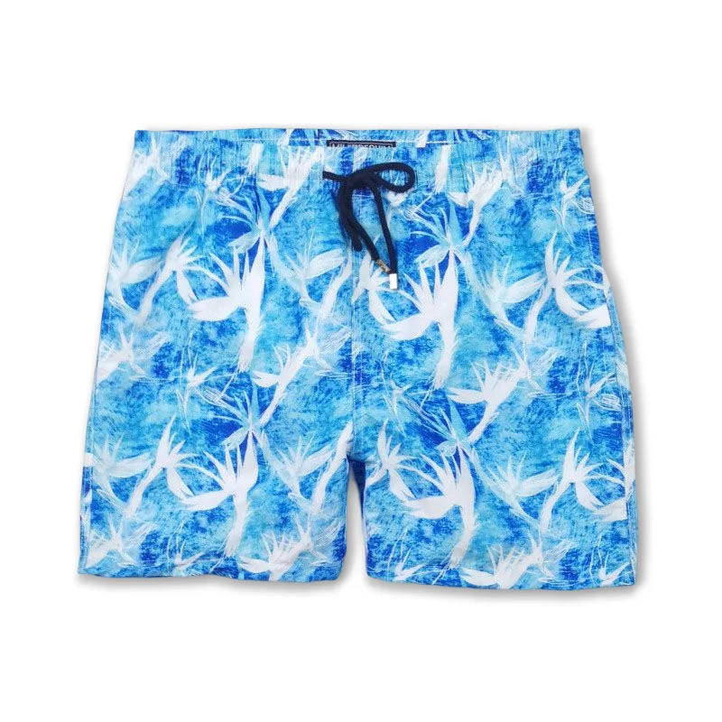

2023 New Ultra-light Packable Paradise Vintage Beach Surf Swim Shorts Male Pants Summer Men's High Quality Swimwear
