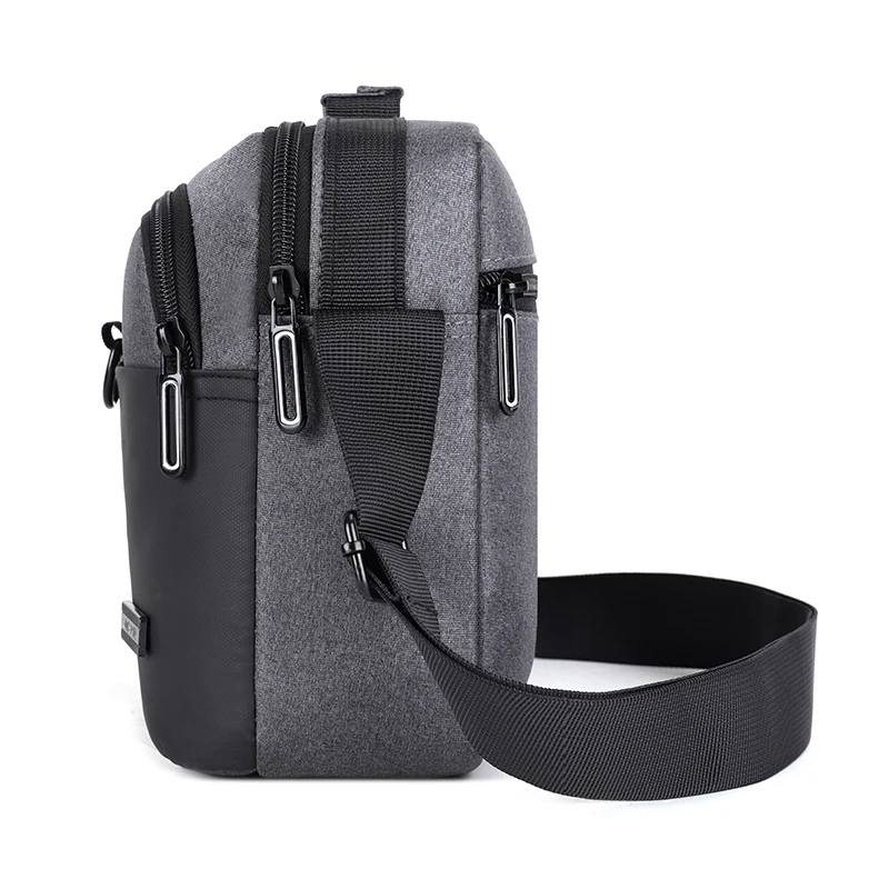 2023 Men Messenger Bag Waterproof Nylon Small Satchel Shoulder Bags Casual Travel Crossbody Bags For Male Belt Handbag Man