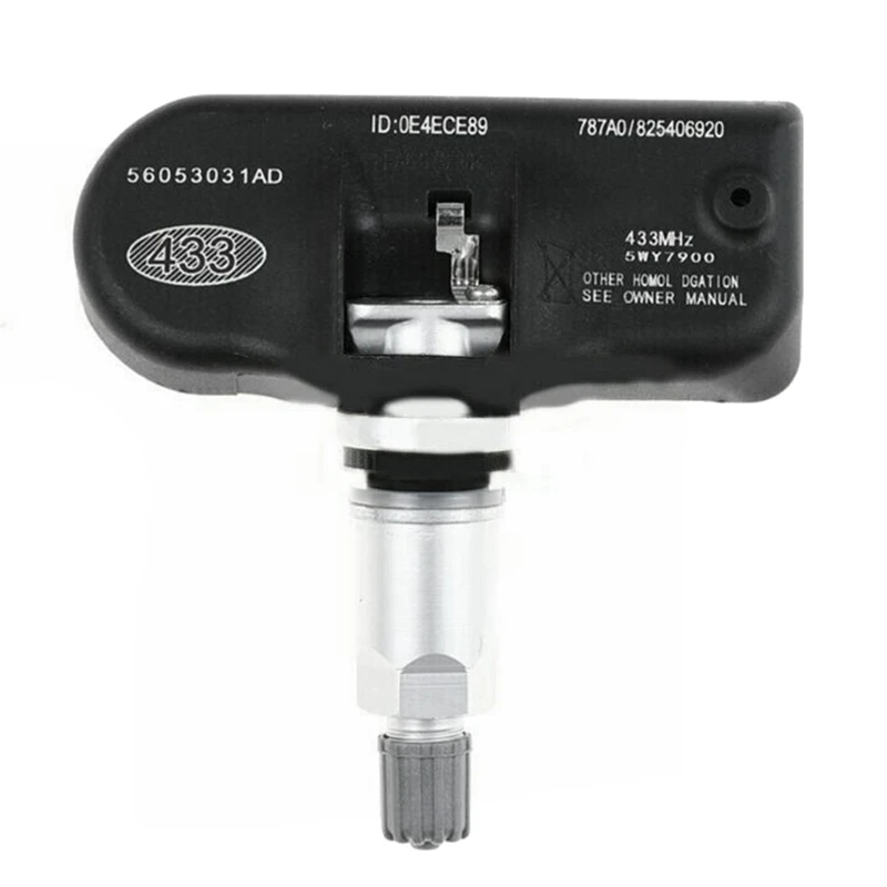 

TPMS Tire Pressure Monitoring Sensor 56053031AD for Chrysler 300 Dodge Fiat 500X Jeep Grand Cherokee Ram 1500