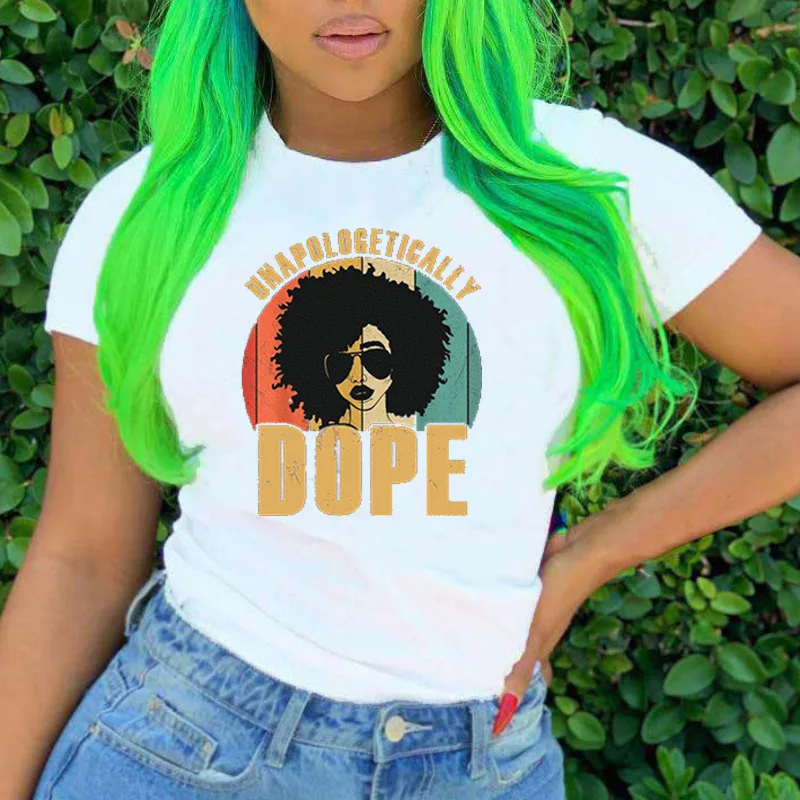

Women's T shirt Custom Printing Combination Printing Female Tshirt Short Sleeve Plus Size Ladies T-Shirt Casual Tops For Woman