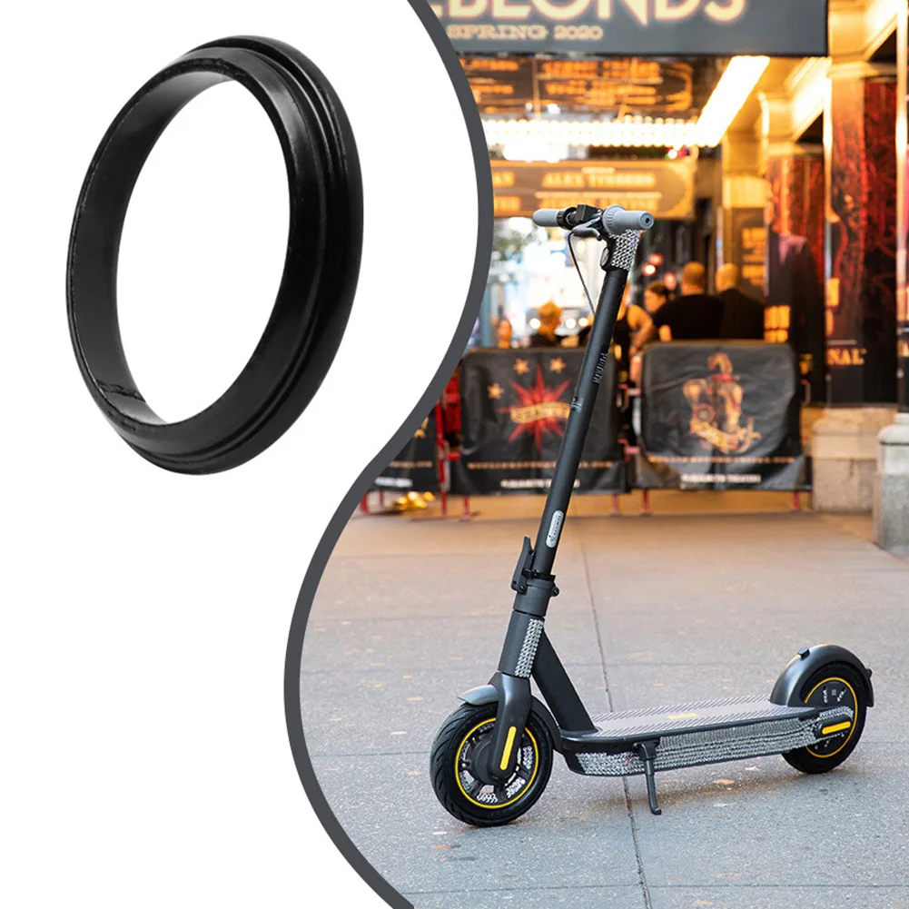 

Useful Practical Quality Steering Bearing Set 12x3x1cm Aluminum+Plastic Black+Silver Electric Scooter W/circle