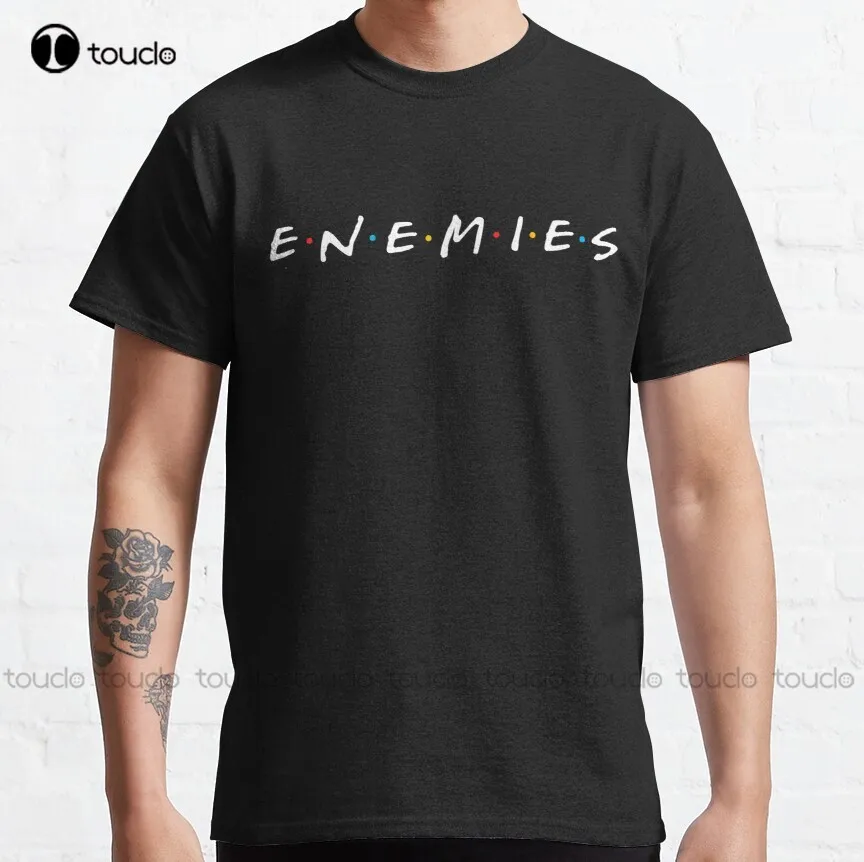 

Enemies Friends Serie Tv Tvshow Classic T-Shirt Boys' Tops, Tees & Shirts Custom Aldult Teen Unisex Digital Printing Tee Shirt