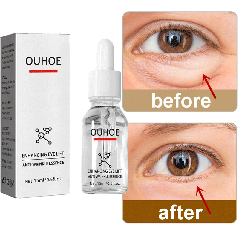 Anti-Wrinkle Eye Serum Anti Dark Circle Eye Anti-Aging  Fade Fine Lines Remove Eye Bags Puffiness Moisturizing Firmness Eye Care