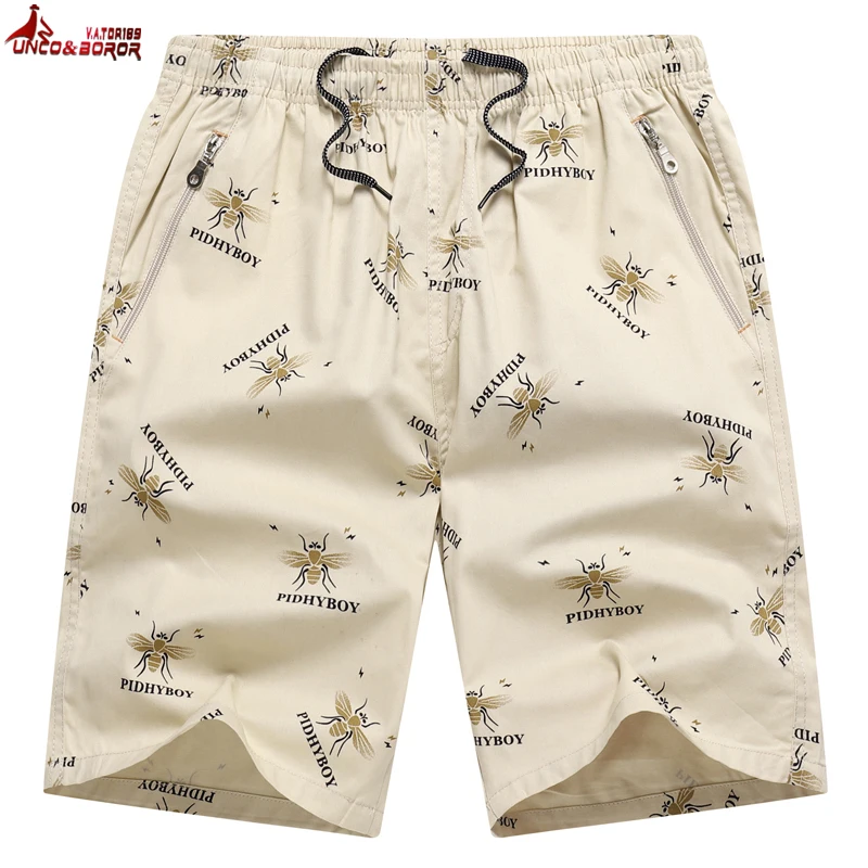 

Men's Cargo Shorts Summer Casual 100% Cotton Boardshort Bermuda Male Drawstring Elastic Waist Breeches Gym Jogging Beach Shorts