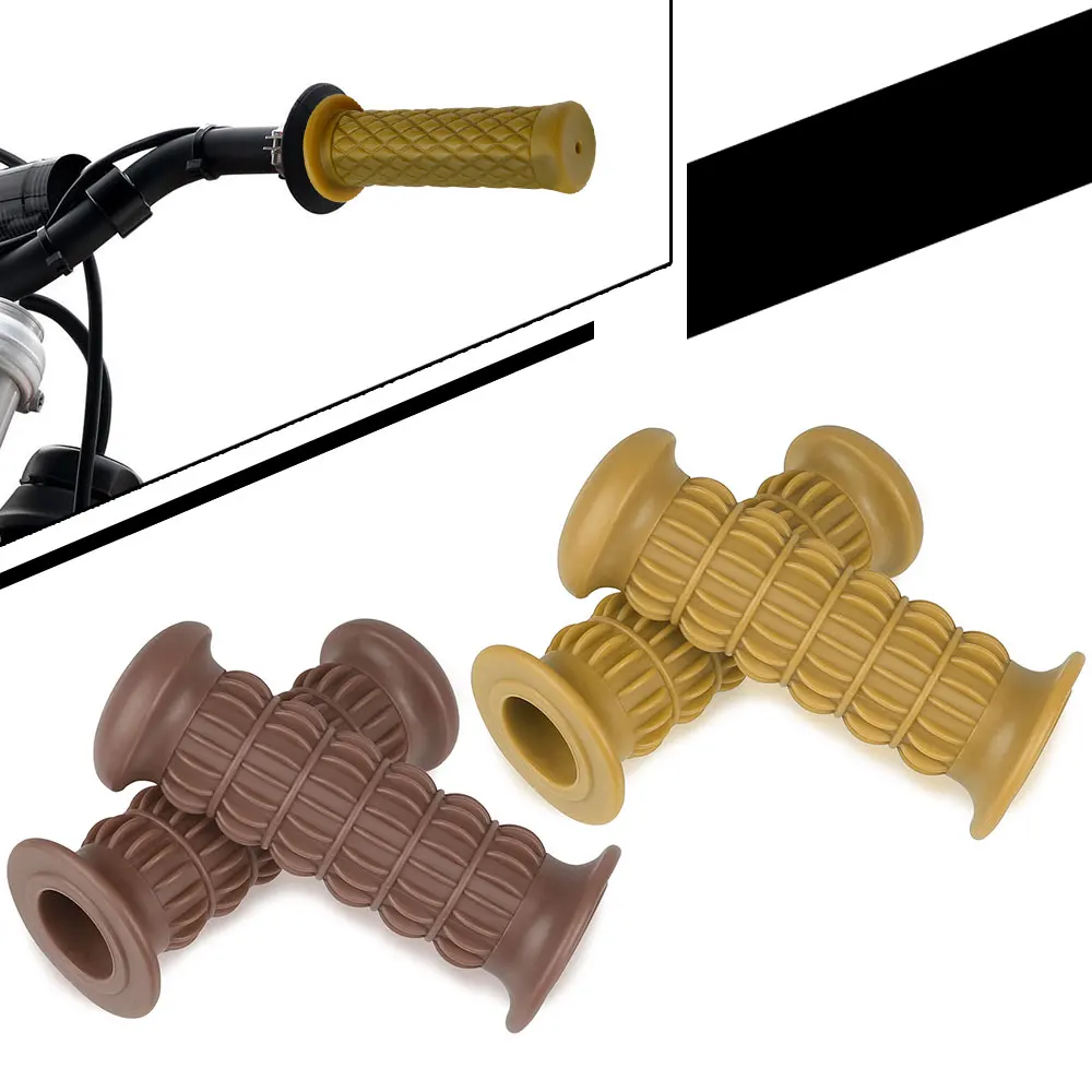 

Резиновый руль для мотоцикла, 25/28 мм, с держателем для мотора