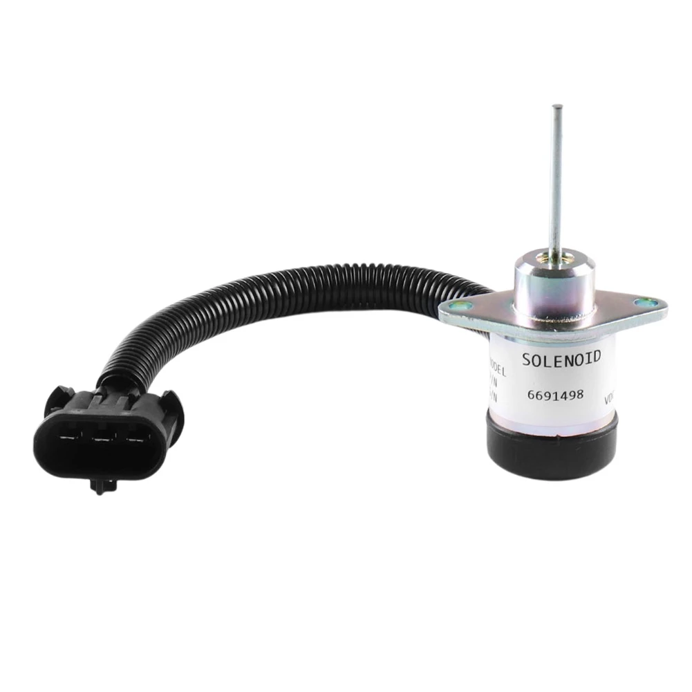 

Электромагнитная катушка выключения подачи топлива 6691498 1503ES-12A5UC4S 1G925-60011 электромагнитный клапан 12 В