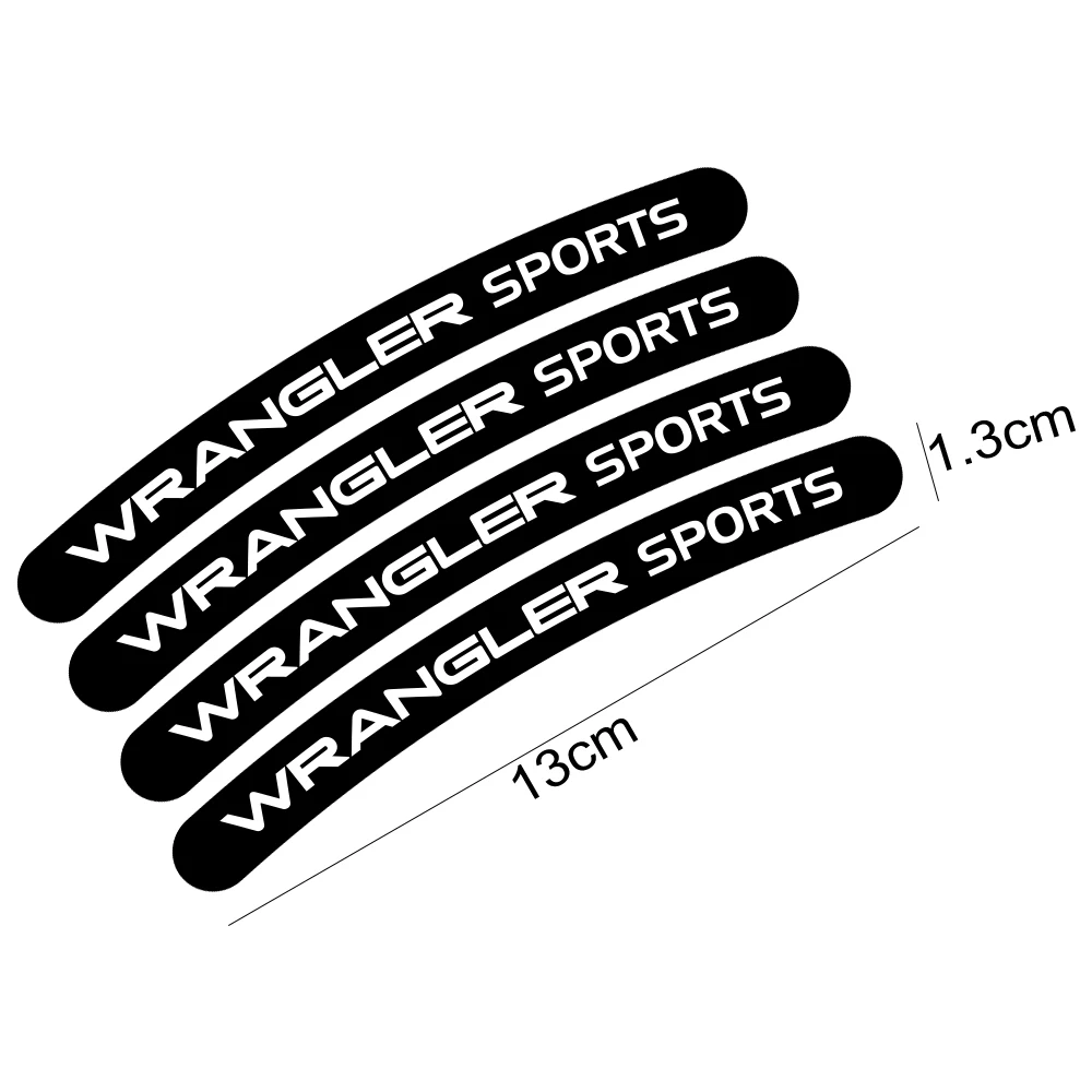 4 шт. автомобильные аксессуары для Jeep Patriot Wrangler Cherokee Compass TrailHawk Rubicon Liberty Commander