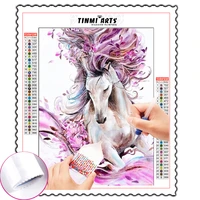 5d diy diamond painting kits full round with ab drill horse embroidery diamond mosaic animal art picture rhinestones home decor