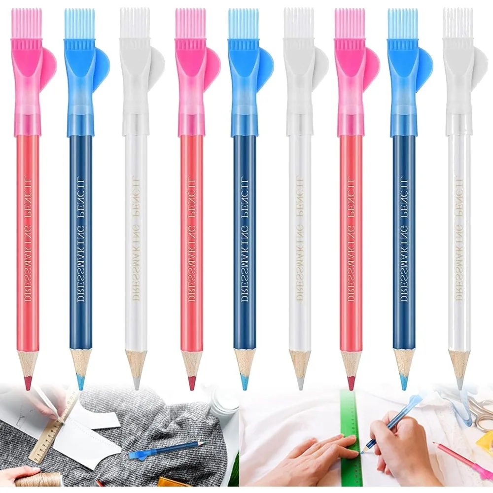 Маркировочная ручка с мелом для шитья рисования ткани рукоделие своими руками