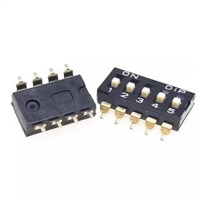 10 шт./лот 2 54 мм Шаг Китай Dongwei оригинальный переключатель циферблата 1/2/3/4/5/7/6/8/9/10/12P