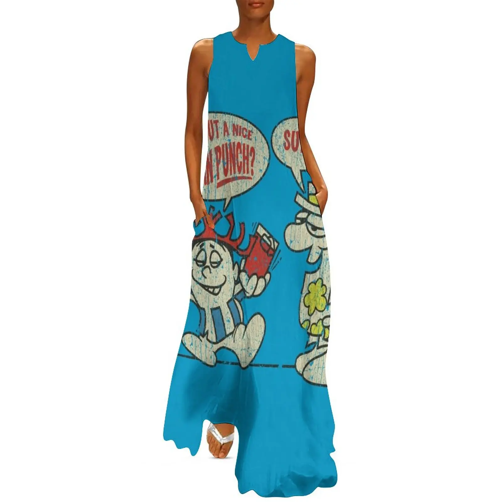 Платье Punchy and Oaf 1961 из полиэстера