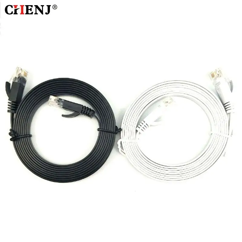 

Сетевой кабель RJ45 CAT6, 0,5 м/1 м, плоский, UTP, для подключения к сети Gigabit Ethernet, кабель для модема, маршрутизатора, патчкорд