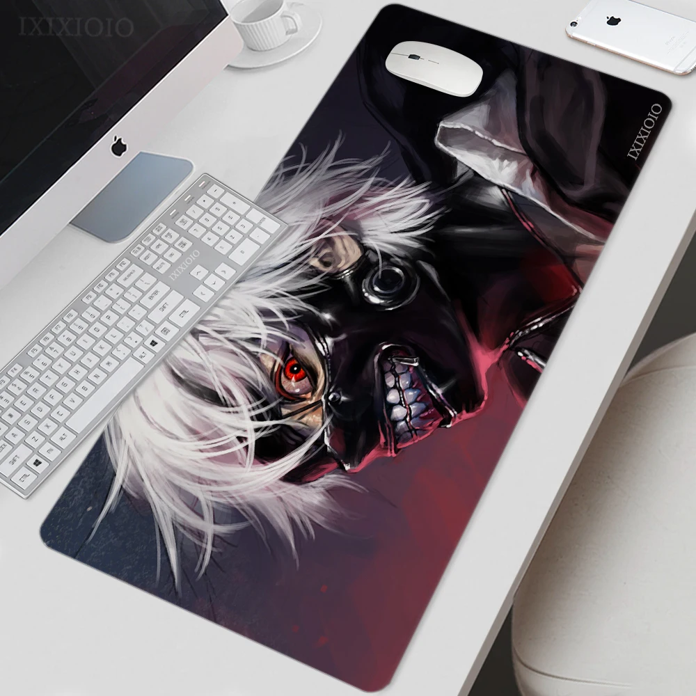 

Anime Tokyo Ghoul Mouse Pad Gaming XL Large Custom Home Mousepad XXL keyboard pad MousePads Office Carpet Soft PC Mouse Mat