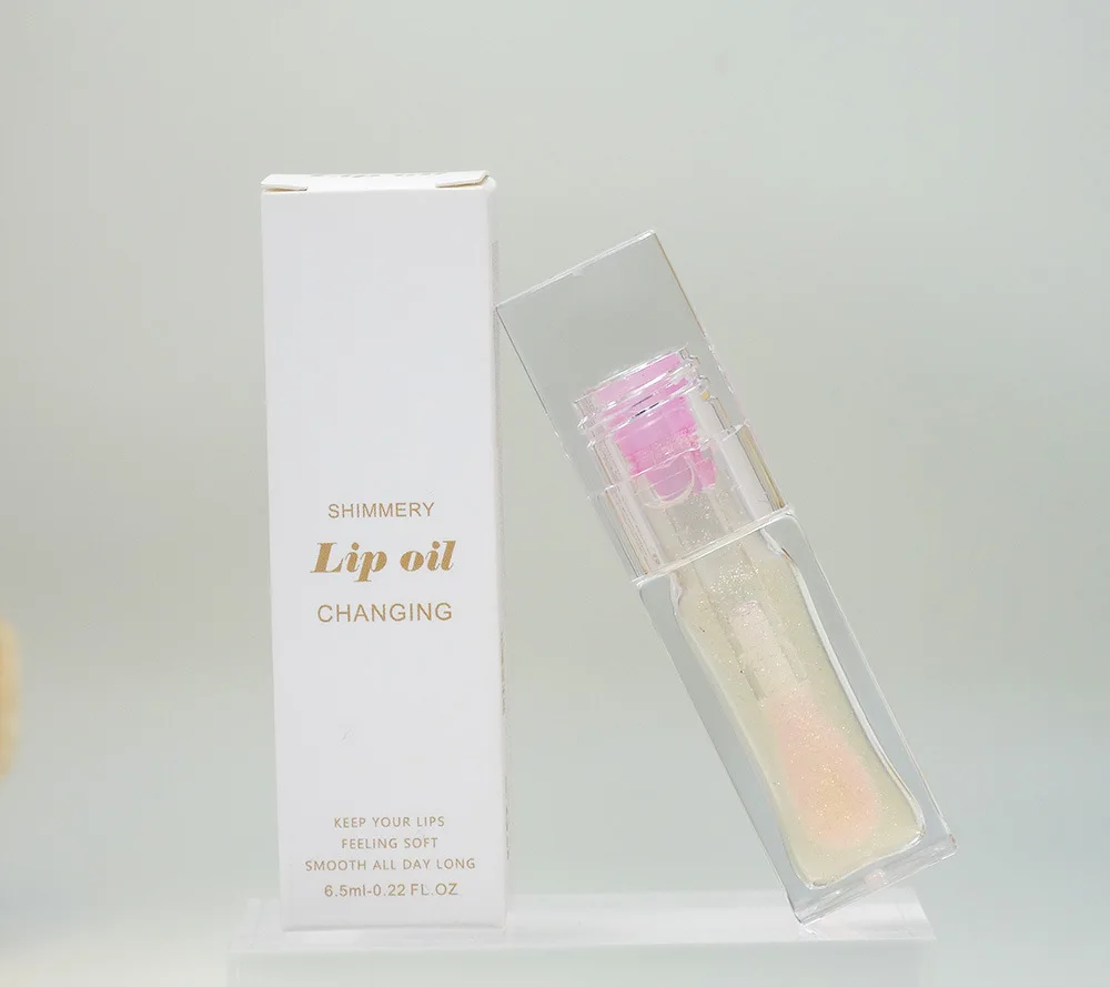 Волшебное масло для губ меняющее цвет индивидуальный логотип увлажняющее
