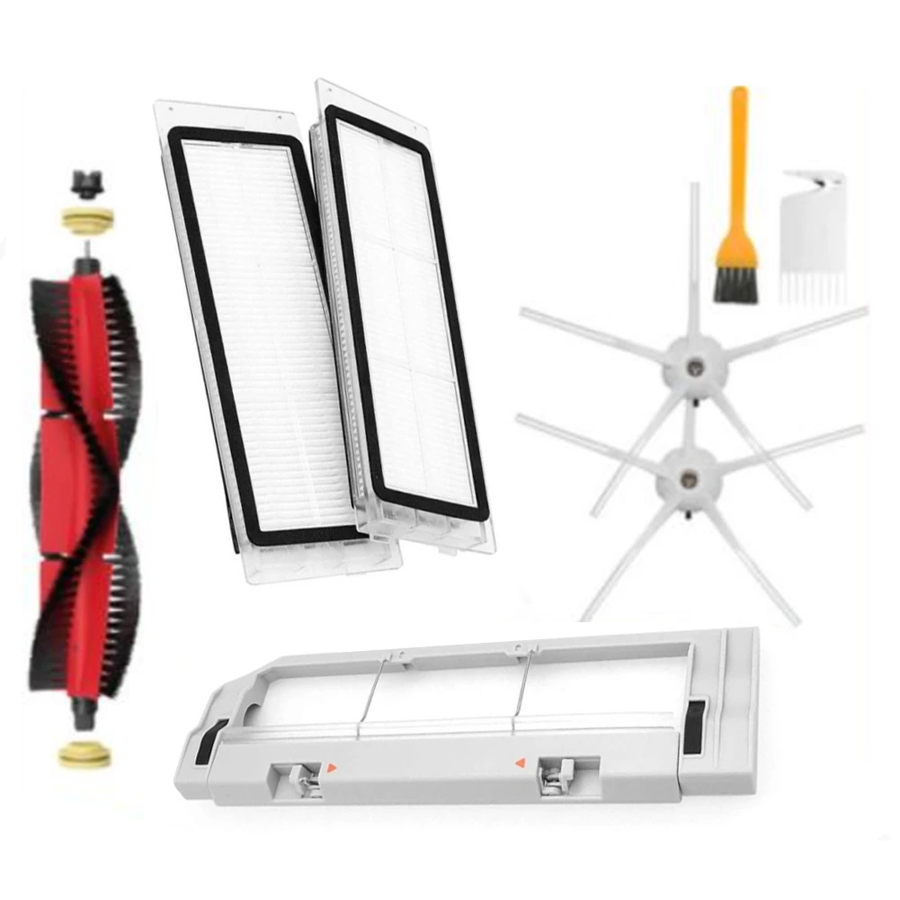 

Запчасти для пылесоса Xiaomi Roborock S5 Max, Сменный фильтр НЕРА Для основной моющейся щетки, аксессуары для уборки