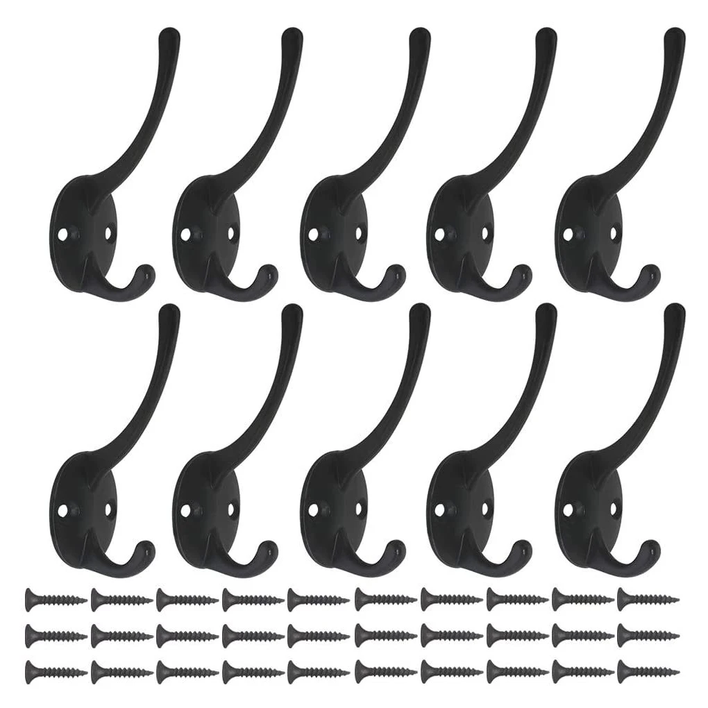 

10 Pieces Closet Hook Clothes Hanger Storage Rack Handbag Accessory