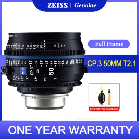 ZEISS CP.3 50 мм T2.1 компактный премиум кинообъектив для Canon EF/MFT/PL/Nikon F/Sony E Mount Cameras