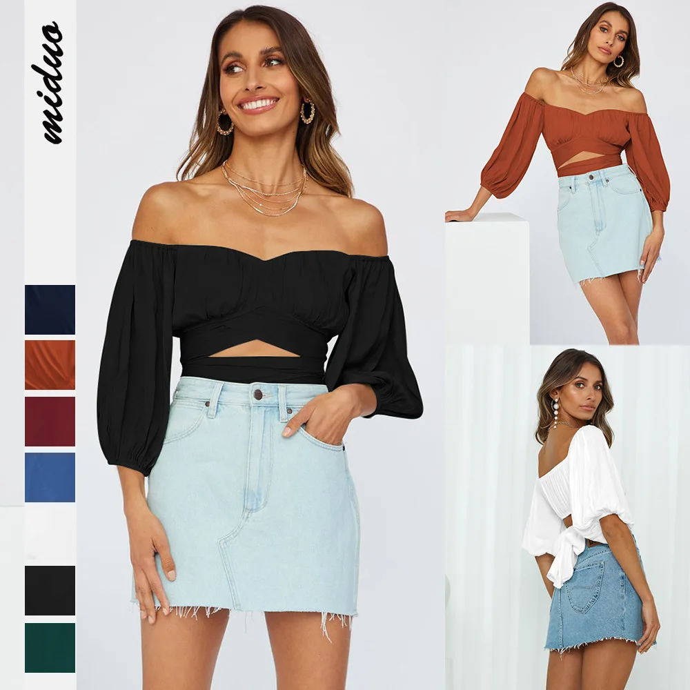 

Модная женская футболка с квадратным вырезом, ультракороткий сексуальный топ на шнуровке с открытым пупком и вырезом для женщин