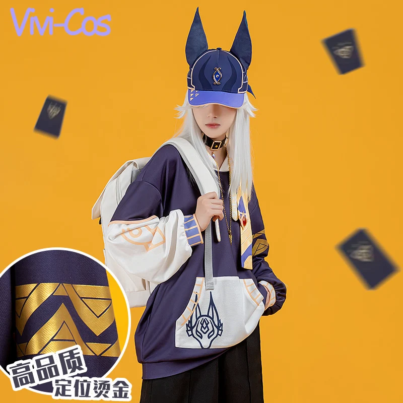 

Vivi-Cos Game Genshin Impact Cyno, крутая красивая спортивная одежда, косплей костюмы унисекс Хэллоуин, ролевая игра вечерние модель
