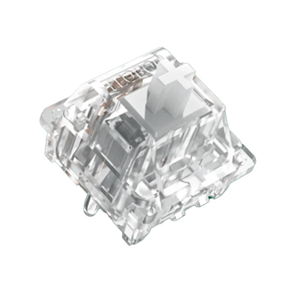 Фото Переключатель LEOBOG Ice Soul для механической клавиатуры, тактильная мощность, 5 контактов, RGB, прозрачный, Hi-Fi, фабрика Lubed GK61 hi75 Sugar65 №5