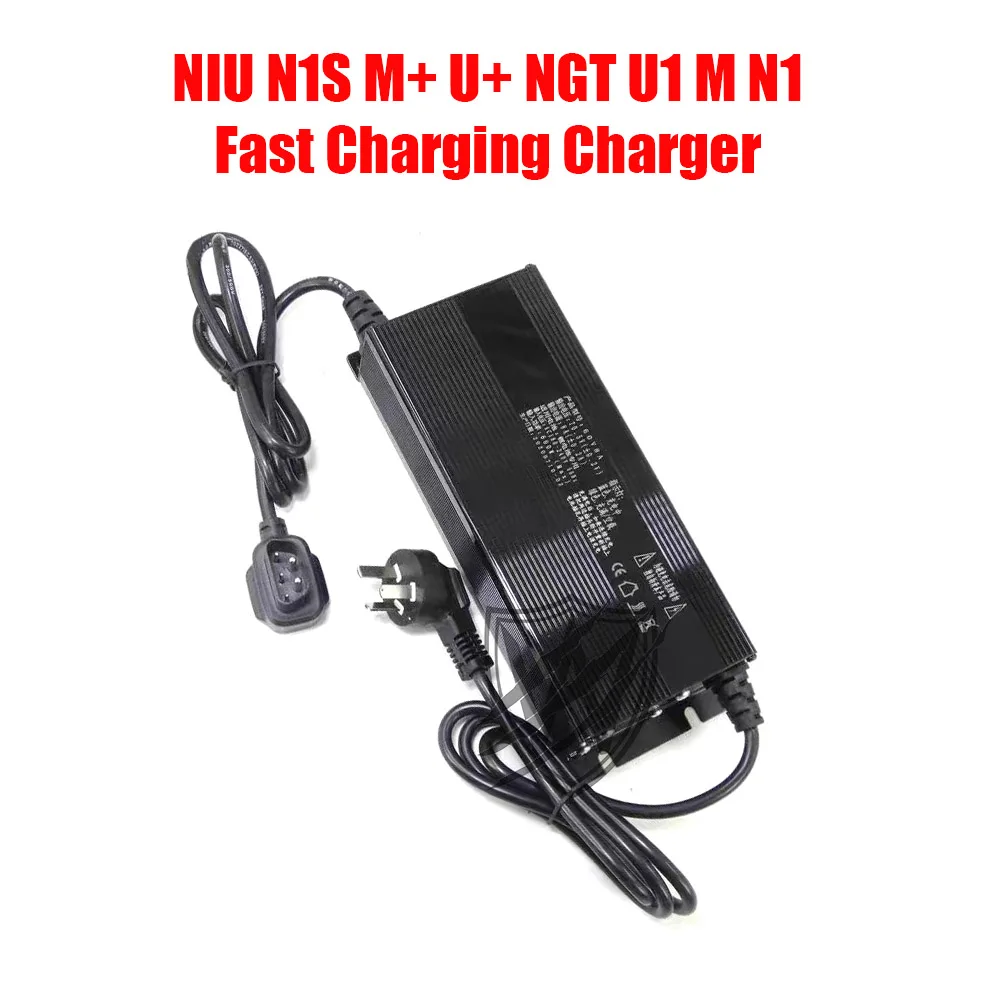 

Niu Electric Scooter Charger FOR N1S NGT U1M U+ M+ N1 Li-ion Lithium Battery High Power Niu 8A Current Charger Fast Charger