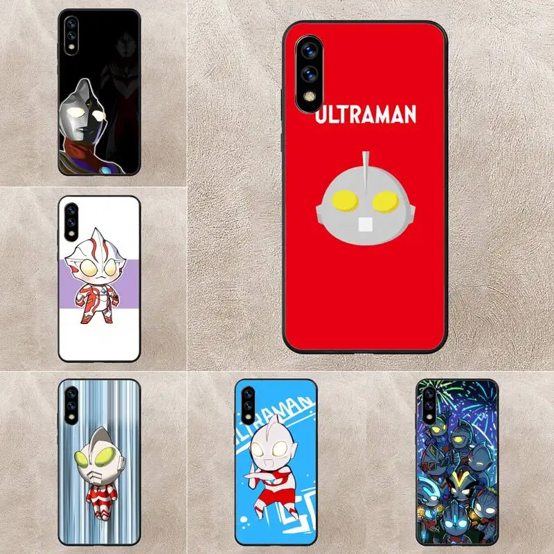 

Japanese Anime Ultraman Phone Case For Huawei G7 G8 P7 P8 P9 P10 P20 P30 Lite Mini Pro P Smart Plus Cove Fundas