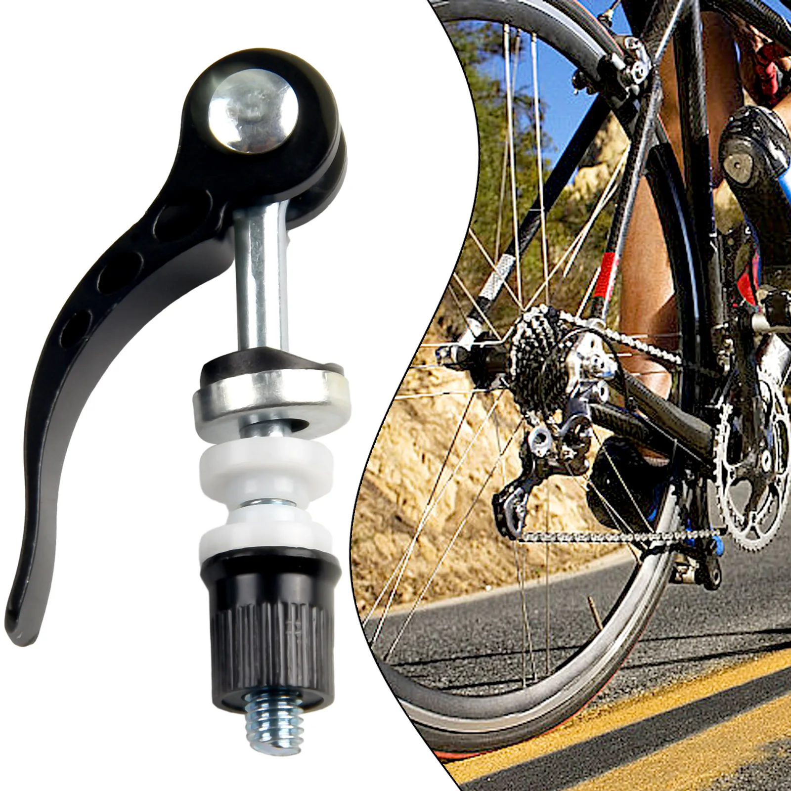 1 шт. велосипедные быстросъемные подседельные штыри зажим болт для шампура винт