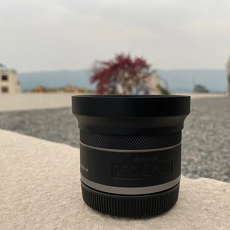 Фото Металлическая байонетная реверсивная бленда для объектива камеры Canon RF 16mm f/2.8 STM на EOS R RP R8 R3 R5 R6 Mark II заменяет EW-65C №1