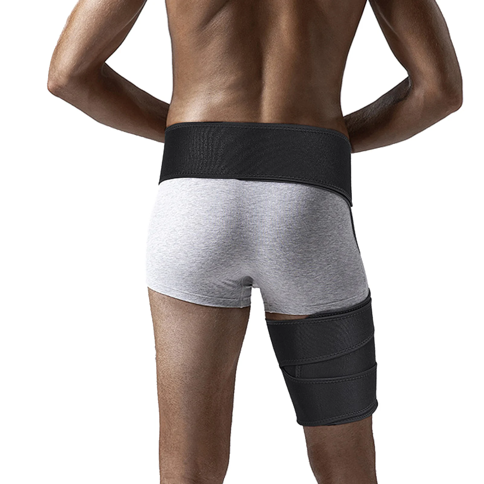 

Hip Brace Thigh Supports Groin Wrap For Relief Thigh Compression Sleeve Support For Hip Flexor Sciaticas Nerve Brace Injury For