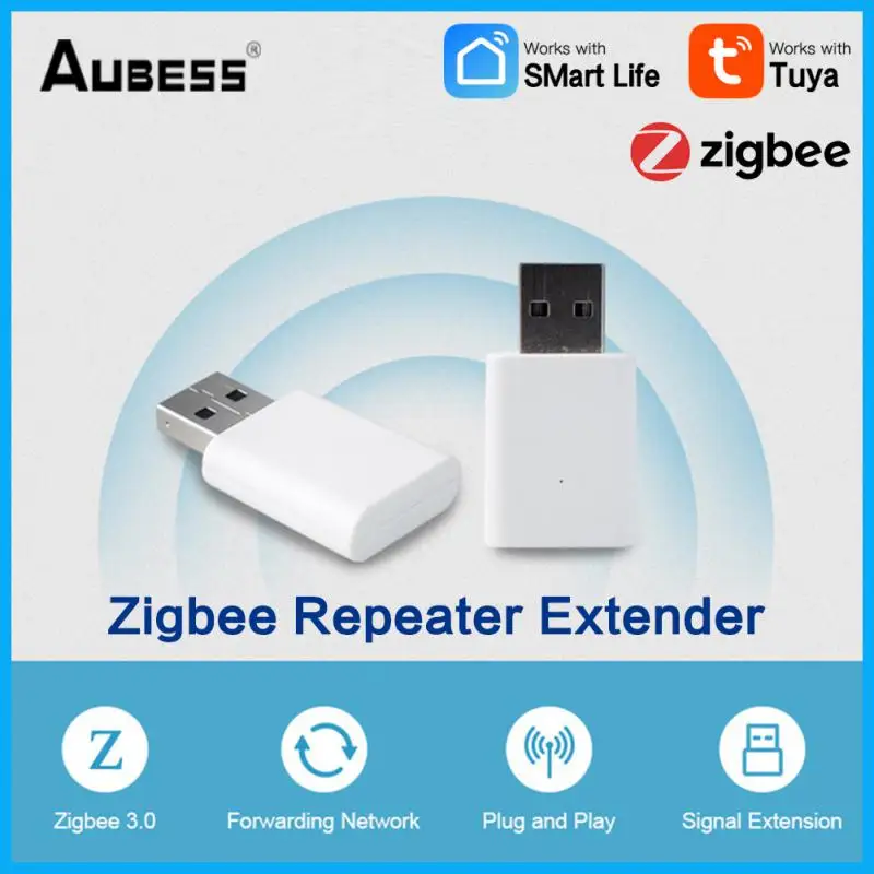 

Ретранслятор сигнала Tuya Smart Life ZigBee 3,0, USB удлинитель, модули автоматизации, помощник, увеличение 20-30 м для датчиков Smart Life Zigbee