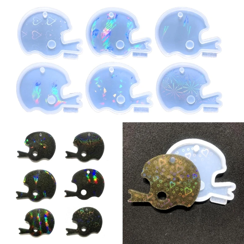 

6 шт. светильник силиконовые формы для брелоков