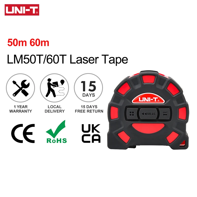 

UNI-T Лазерная рулетка LM50T LM60T