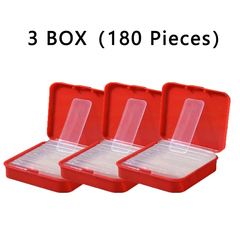 

180Pcs/Box Double Sided Stickers Tape Transparent Non-marking Strong Adhesion Tapes Easy To Cut High-adhesive Double-sided Tapes