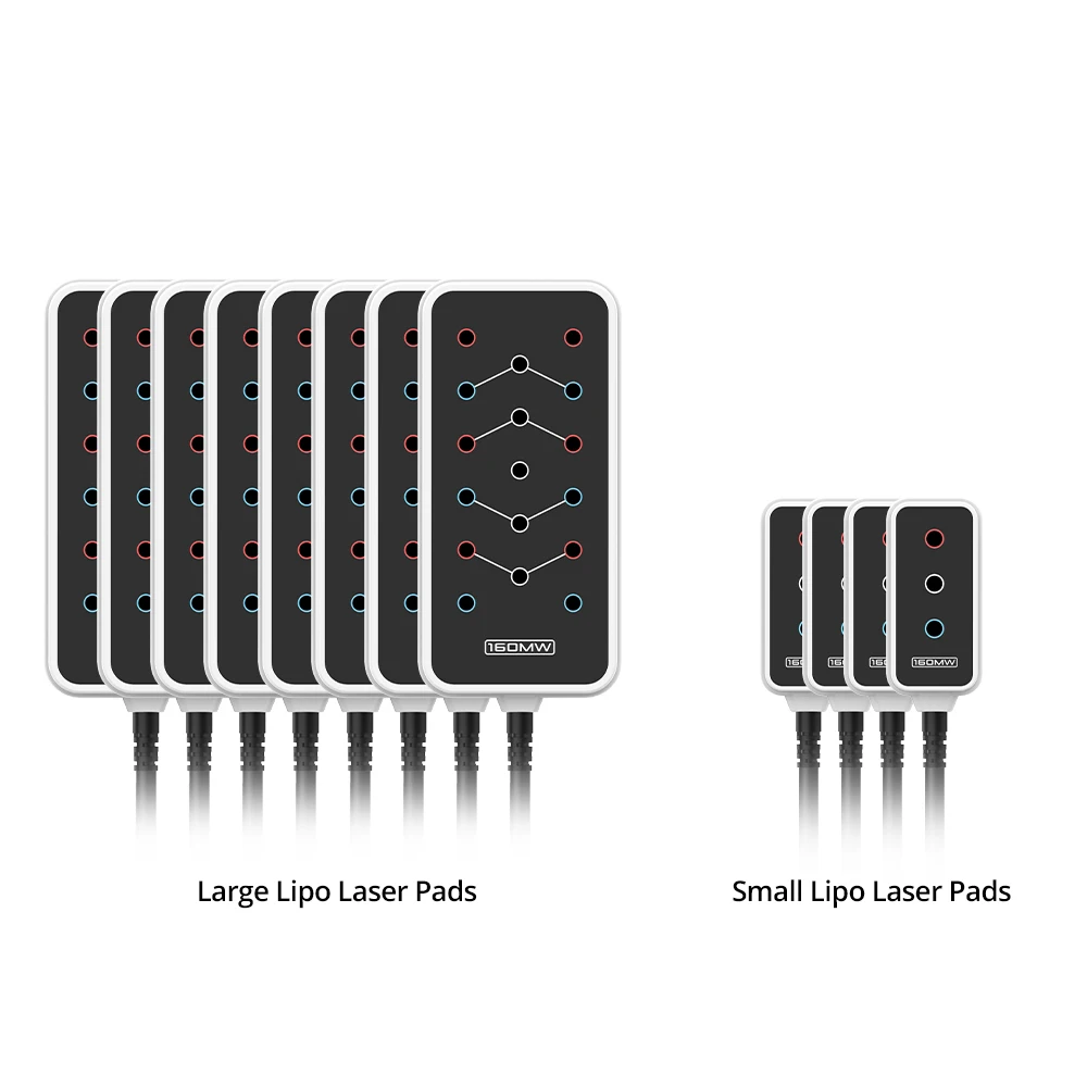 Фото 6D Lipo Laser Pads Машина с 6 длинами волн 12 подушечек мощностью 160 МВт для моделирования тела №5