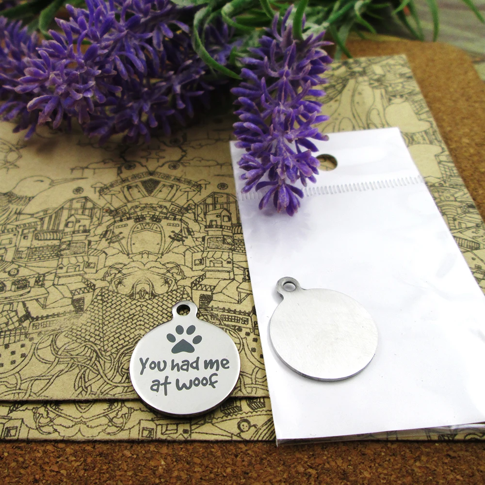 10 шт./лот --- Ты бы меня на крышу подвески из нержавеющей стали больше стилей для