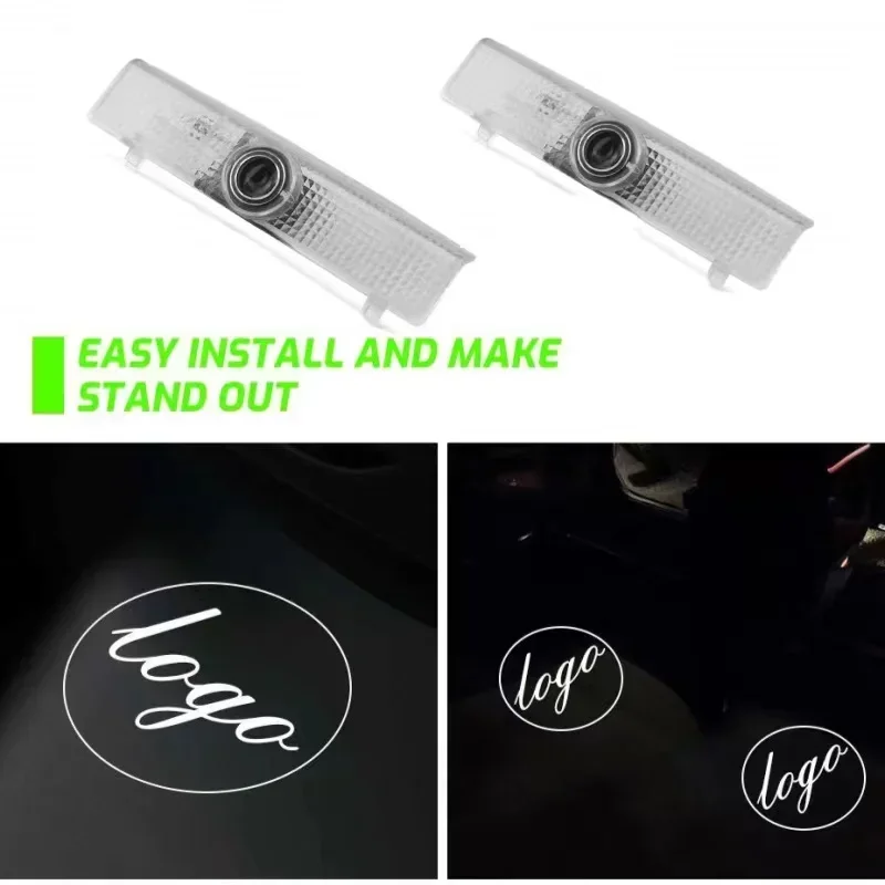 Светодиодный проектор приветственного света двери автомобиля лазерный логотип
