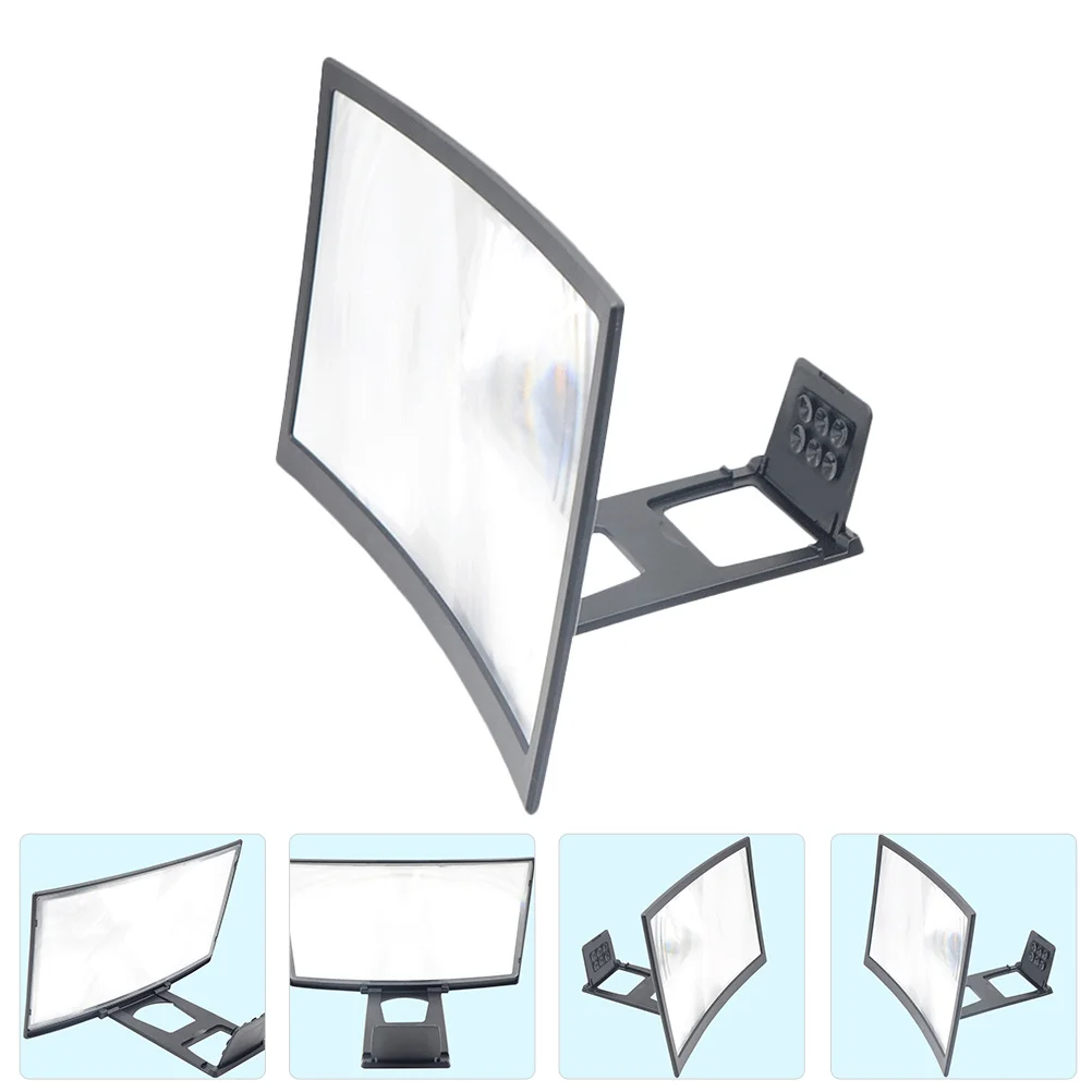 

1pc Practical Durable Convenient Curved Screen Enlarger Screen Magnifier for Home