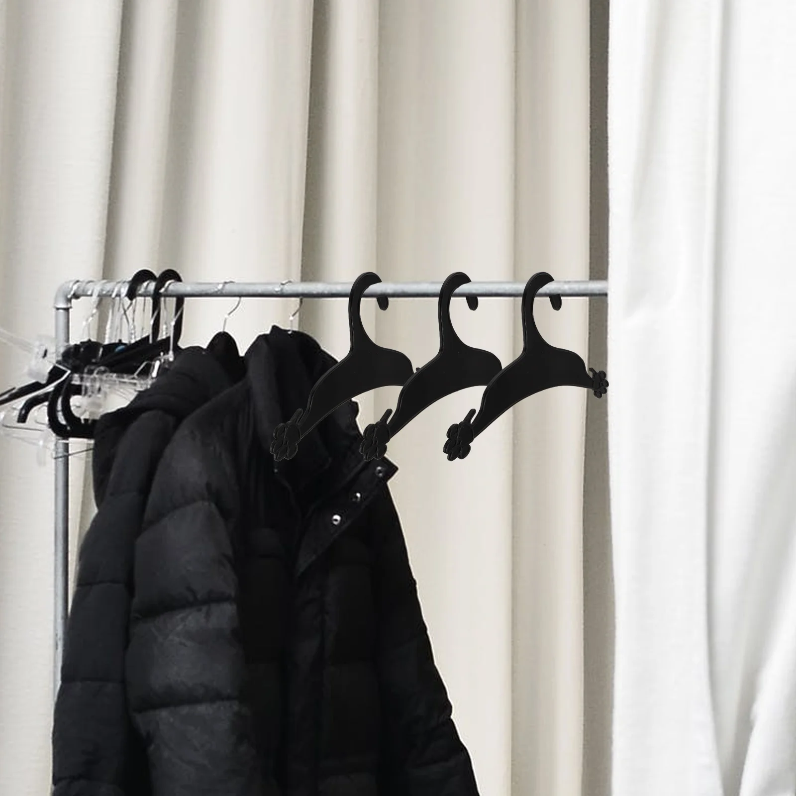 

Clothes Hangers Dog Hanger Petrack Coat Baby Closetclothing Puppymini Hanging Garment Suit Cat Apparel Costume Clawshape Nursery