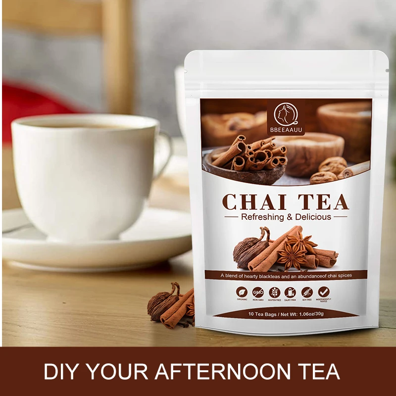 

BBEEAAUU Indian Assam Black Tea Help Digestion Relieve a Cough Dispel Cold Prevent Colds Men's Tonic Drink Bags for Man