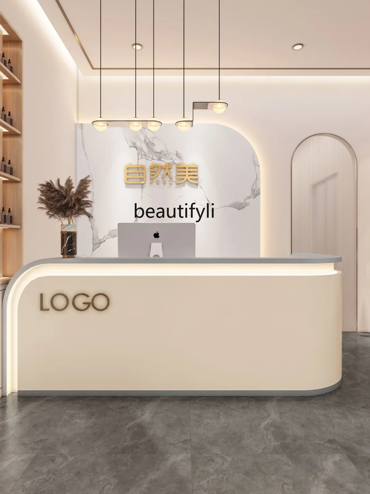 Светильник Роскошная дуговая барная стойка простая красота уход за кожей музей