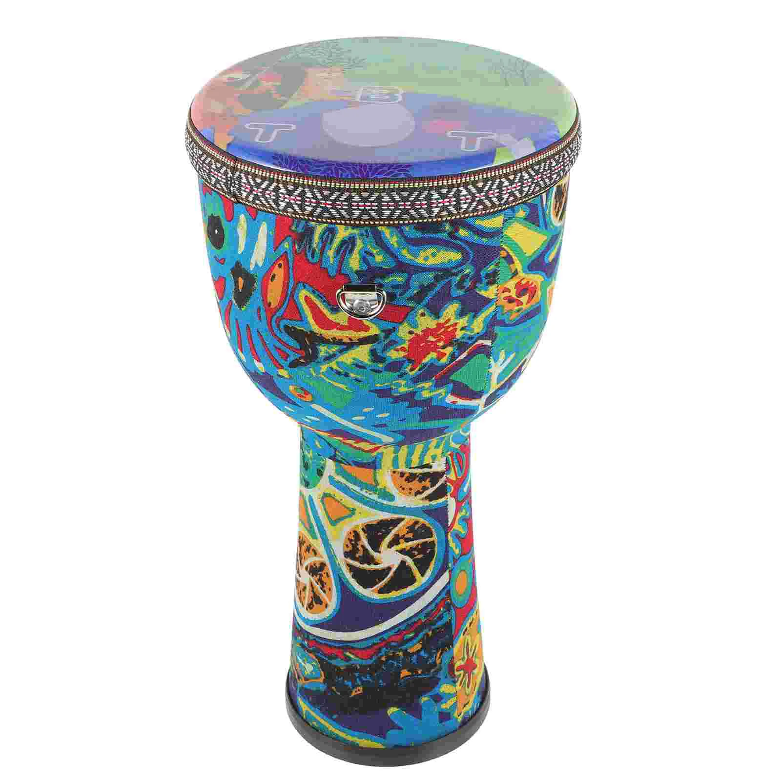 

African Djembe Hand Drum Kid Adult Kid Adult Kid Kid Kid Toysssss Painted Pattern Hand Drum for Performance