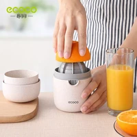 ecoco new manual juicer multi function positive and negative dual use manual juicer orange wheat straw kitchen accessories tools