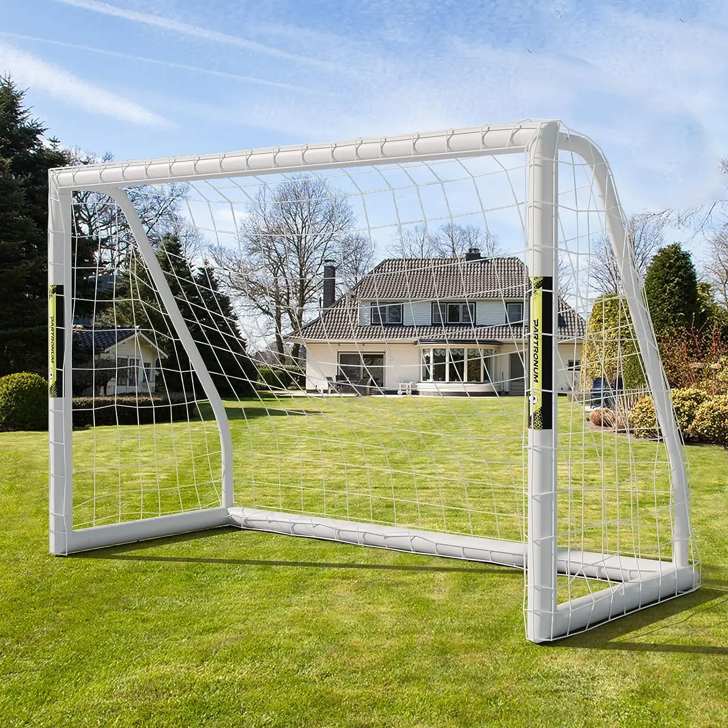 

Goal for Backyard 12x6/8x6/6x4 Soccer Goals with 2 Soccer Nets and 1 Carry Bag Single Soccer Goal Portable Goal Post with HPVC F