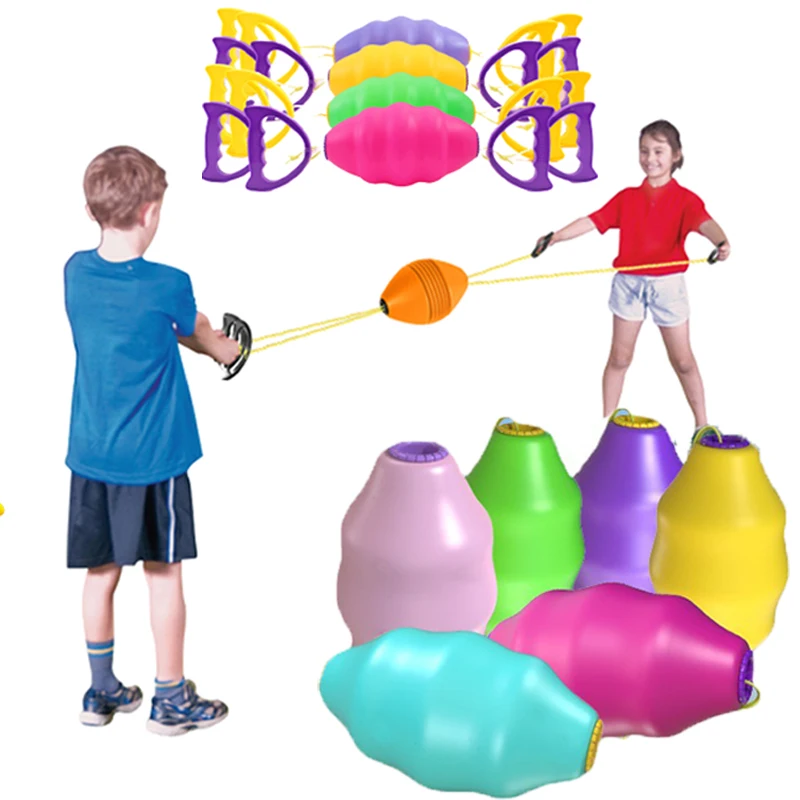 

Outdoor Sports Toys Interactive Pulling Elastic Speed Balls Sensory Training Sport Game Kindergarten Sensory Toys for Children