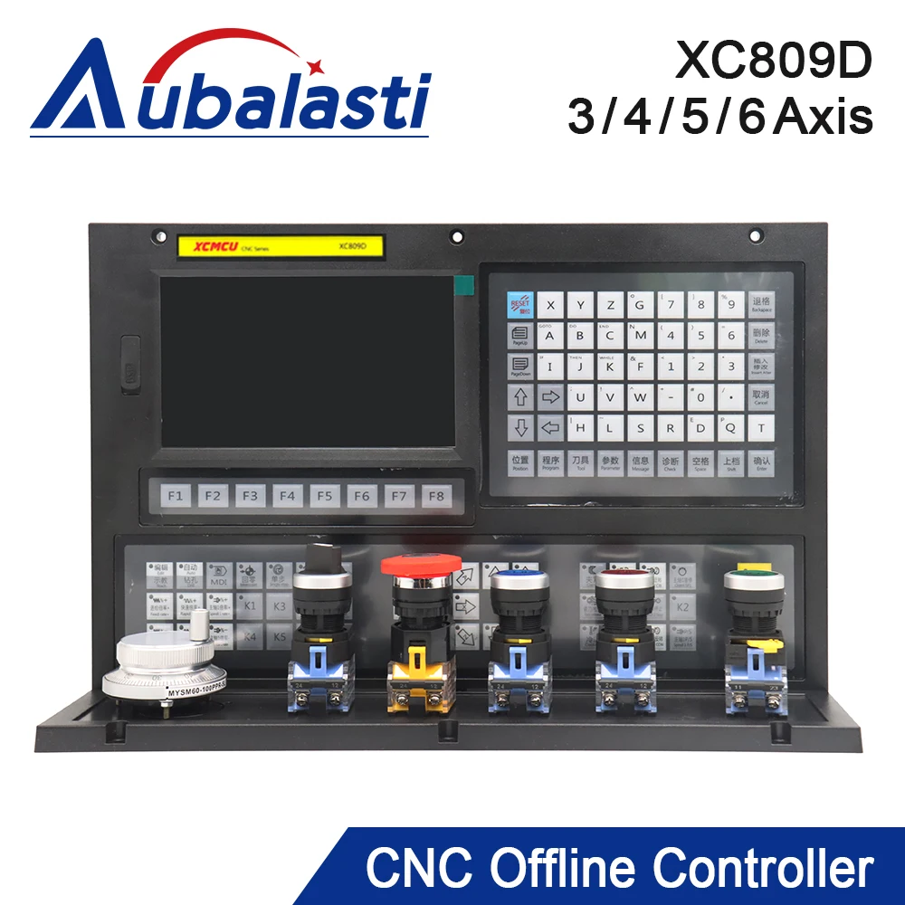 Фото Система управления ЧПУ XC809D (3-6 осей) с USB, 24В, поддержка G-кода FANUC, автономная фрезеровка, сверление, нарезание резьбы, подача №2