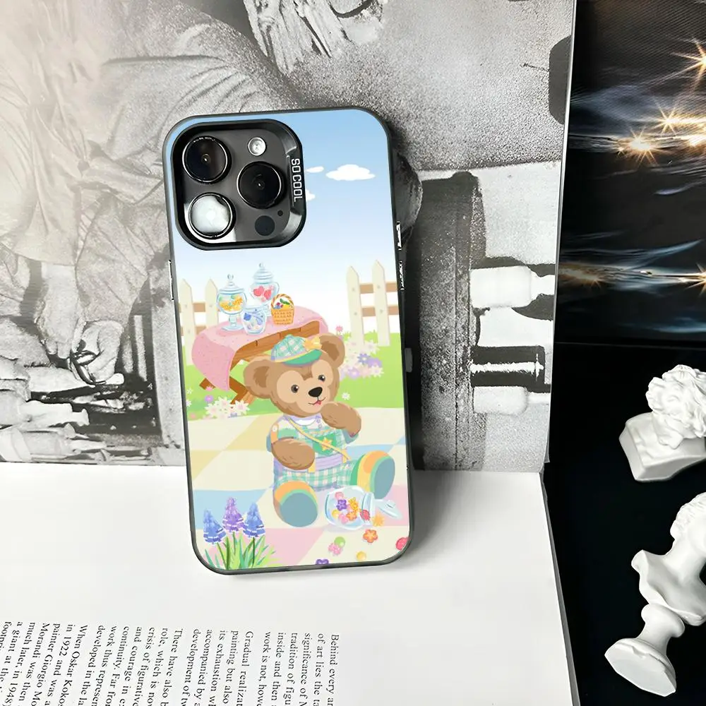 Duffy семь сокровищ чехол для телефона матовый цвет серебро iPhone 15 14 13 12 11 Pro Max Plus XS X